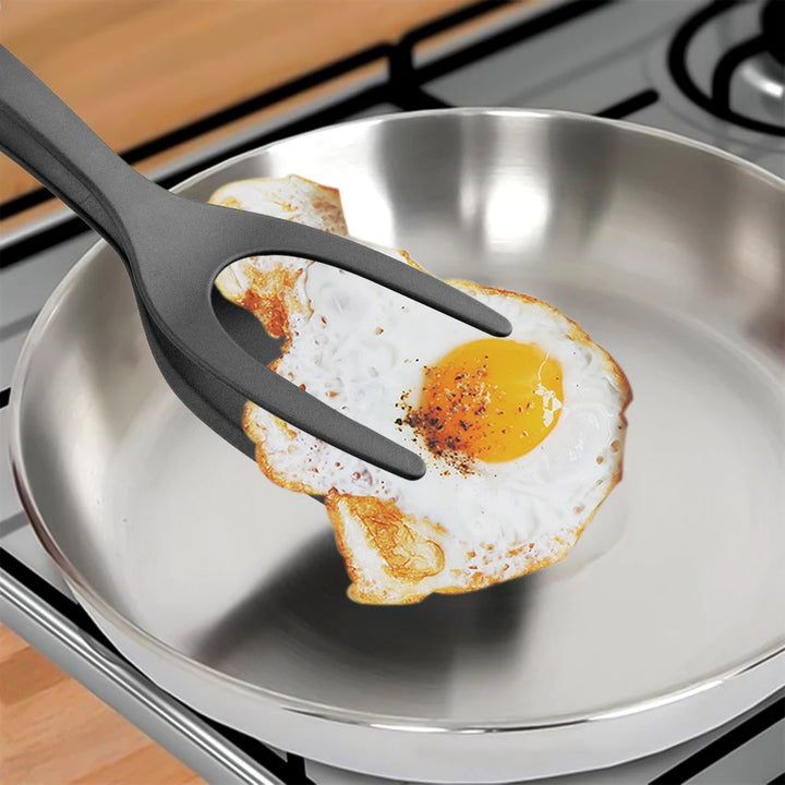 2-in-1 Flip & Grip Tongs - The Ultimate Kitchen Multitool