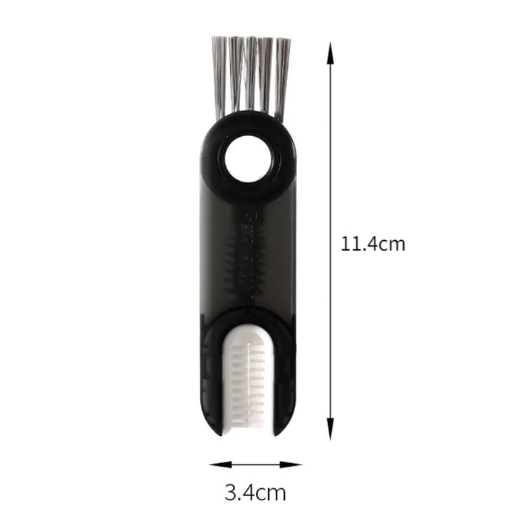 3-in-1 Multi-Functional Bottle & Crevice Cleaning Brush